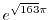 $\displaystyle{e^{\sqrt{163}\pi}}$