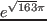 $\displaystyle{e^{\sqrt{163}\pi}}$