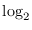 $\log_2$
